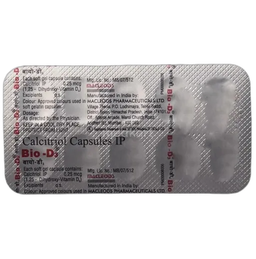 bio d3 capsule 10's